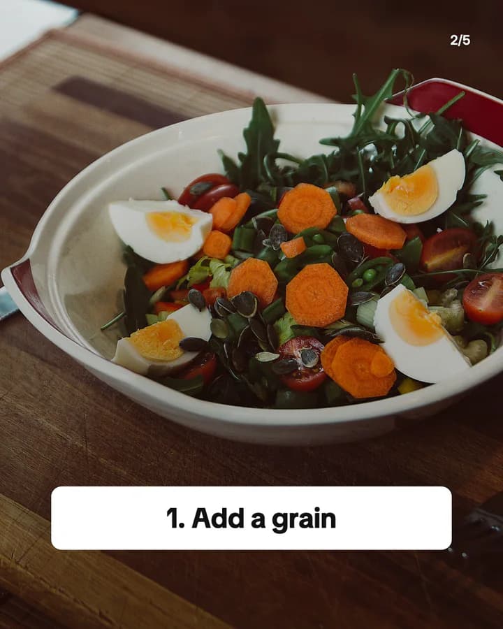 Slide 2: 1. Add a grain