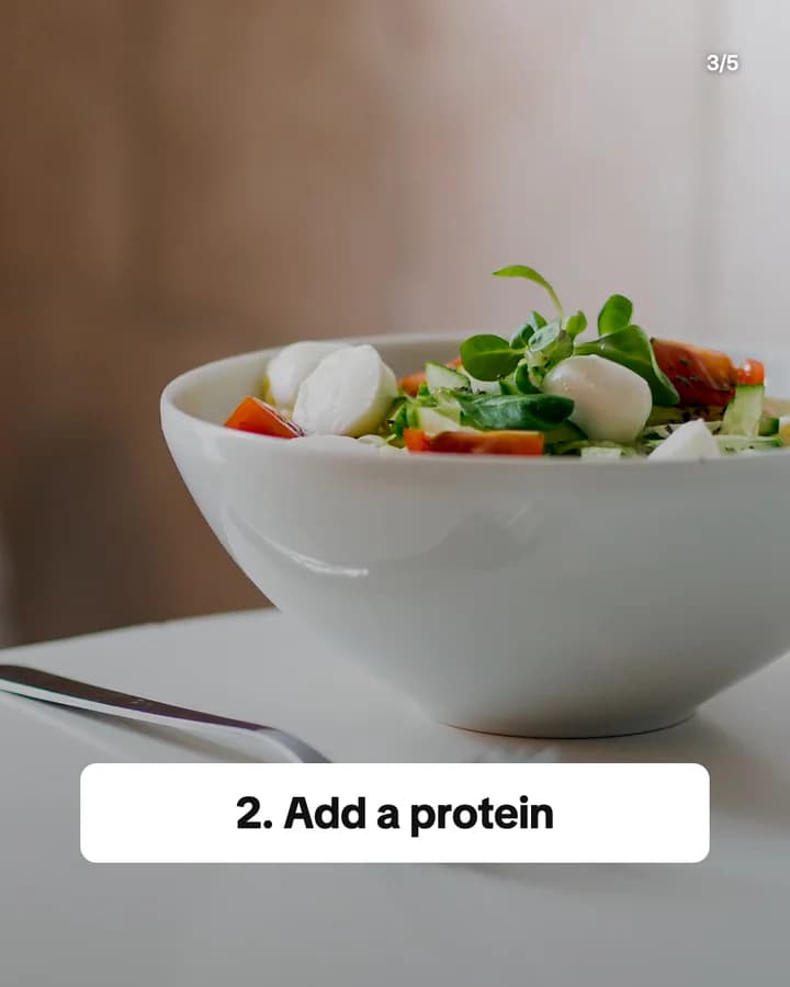 Slide 3: 2. Add a protein