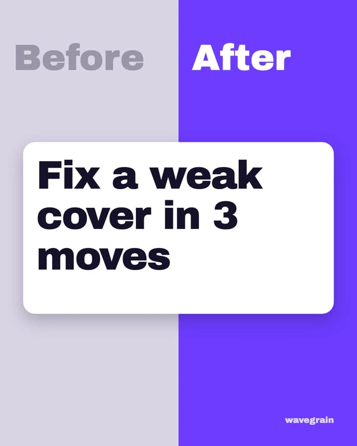 Slideshow cover: Fix a weak cover in 3 moves